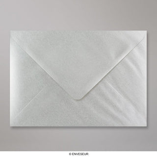 Metallisk sølvkonvolut 162x229 mm (C5)