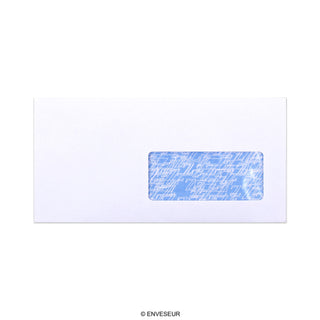 Hvid konvolut 110x220 mm (DL)