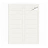 Hvide etiketpakker M - 100 ark