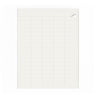 Hvide etiketpakker XS - 100 ark