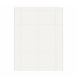 Hvide etiketpakker M - 100 ark