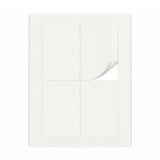 Hvide etiketpakker ML - 100 ark