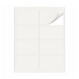 Hvide etiketpakker ML - 100 ark