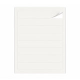 Hvide etiketpakker ML - 100 ark