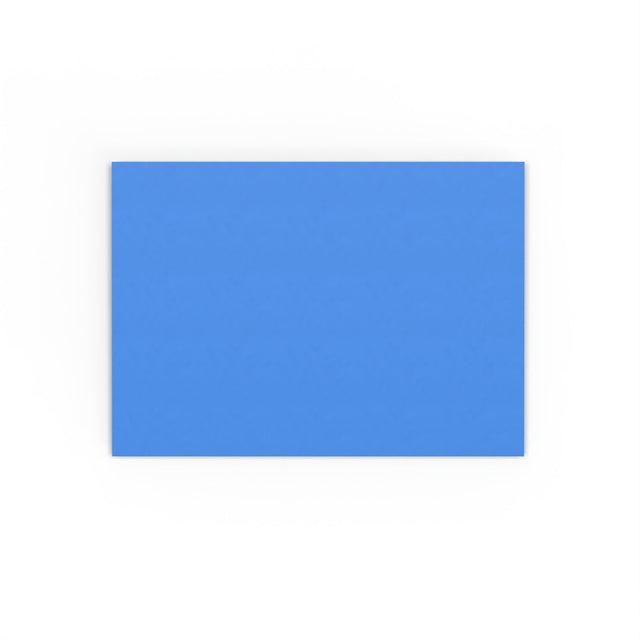 Bright Blue Gummed V-Flap Envelope (125 x 175mm)