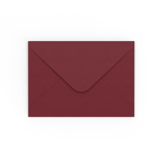 Burgundy envelopes