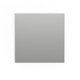 Sølvfarvet konvolut 155x155 mm