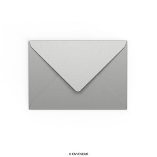 Sølvfarvet konvolut 114x162 mm (C6)