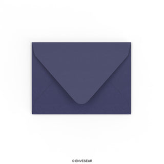 Mørkeblå konvolut 82x113 mm (C7)