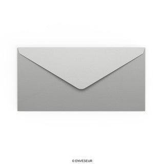 Sølvfarvet konvolut 110x220mm (DL)