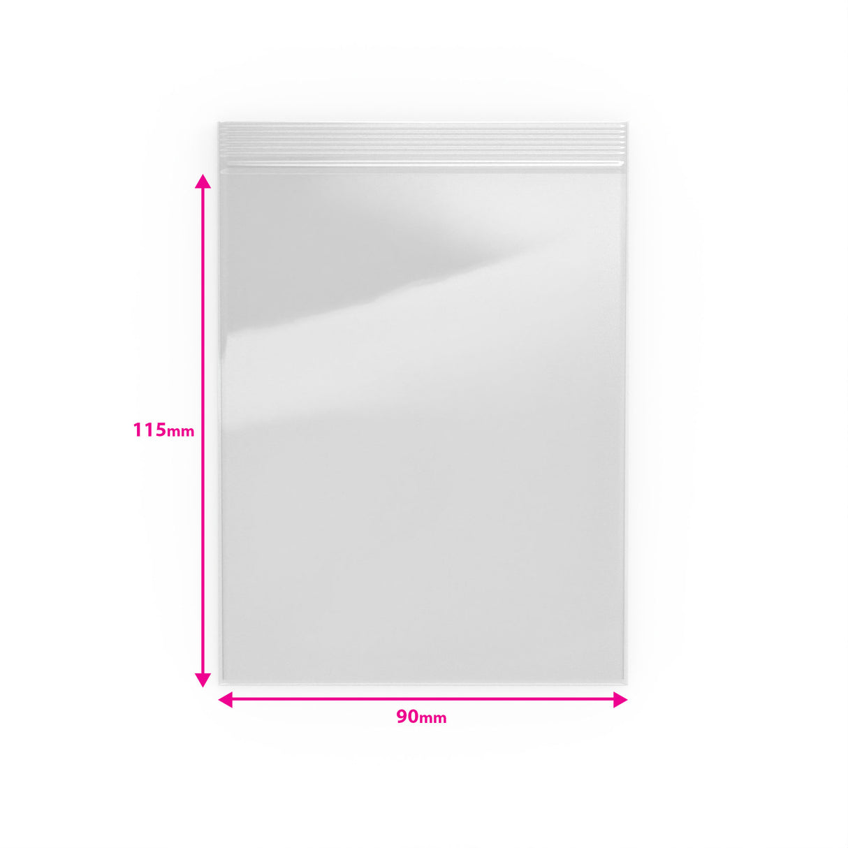 Poser med lynlåslukning