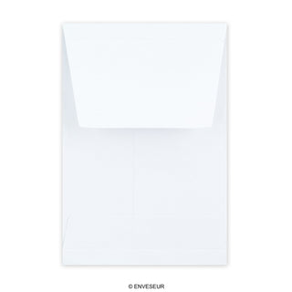 Hvid konvolut med kile 162x114x25 mm (C6)