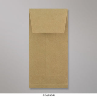 Manillafarvet kilekonvolut 220x110x25 mm (DL)