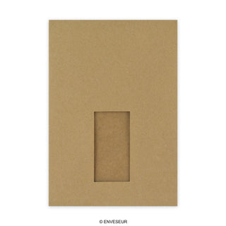 Manillafarvet kilekonvolut 229x162x25 mm (C5)
