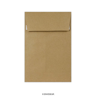 Manillafarvet kilekonvolut 220x110x25 mm (DL)