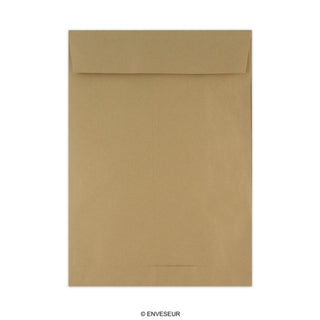 Manillafarvet kilekonvolut 220x110x25 mm (DL)