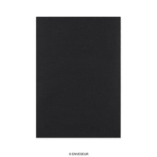 Sort Kuvert med Kartonbagside 229x162 mm (C5) 550gr