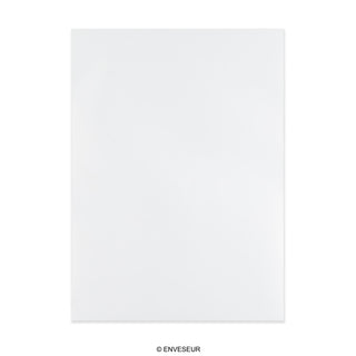 Hvidt Kuvert med Kartonbagside 229x162 mm (C5) 450gr