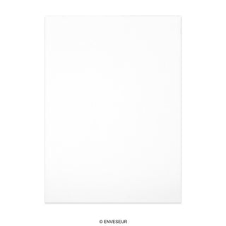 Hvidt Kuvert med Kartonbagside 260x360 mm