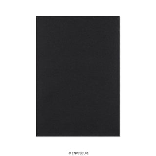 Fuldstændig  Sort Kuvert med Kartonbagside 324x229 mm (C4)