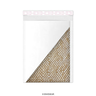 Økologiske polstrede konvolutter - Honeycomb