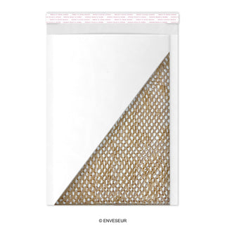Økologiske polstrede konvolutter - Honeycomb