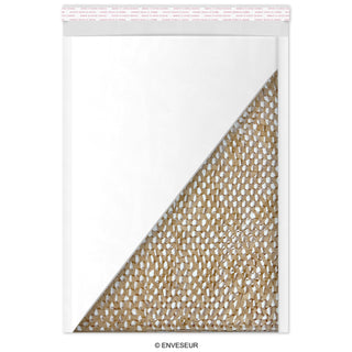 Økologiske polstrede konvolutter - Honeycomb