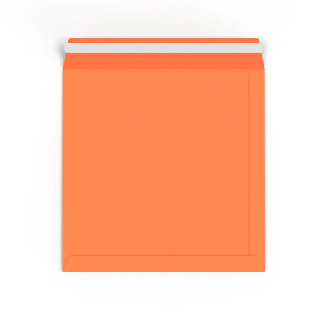 Orange Gummed V-Flap Envelope (220 x 220mm)