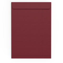 Burgundy envelopes Burgundy 324 x 229 mm (C4) Peel and Seal