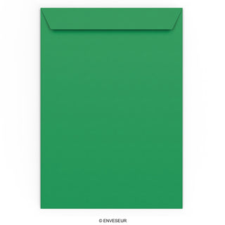 Mørkegrøn konvolut 324x229 mm (C4)
