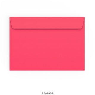 Lyserød konvolut 162x229 mm (C5)