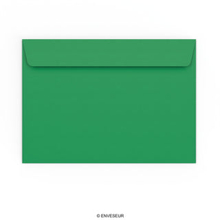 Mørkegrøn konvolut 162x229 mm (C5)