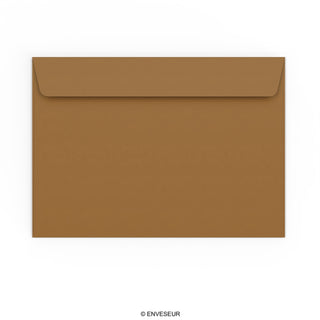 Mellembrun konvolut 162x229 mm (C5)
