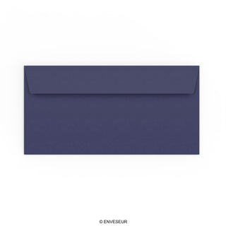 Mørkeblå konvolut 110x220 mm (DL)