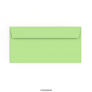 Svar grøn konvolut 110x220 mm (DL)
