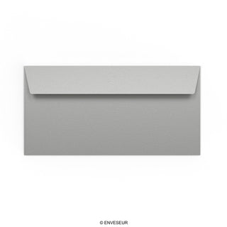 Sølvfarvet konvolut 110x220 mm (DL)