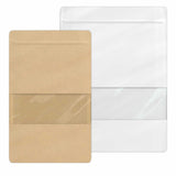 Doypack fødevarer ståpose med rude