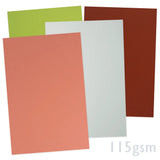 Sirio Color papir assorteret 115g/m² - 50 ark