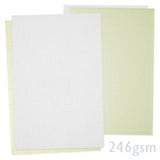 Linnedstruktureret papir 246g/m²