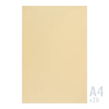 Sirio Color papir assorteret 170g/m² - 20 ark