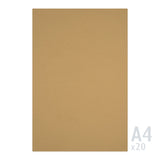 Sirio Color papir assorteret 170g/m² - 20 ark