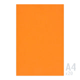 Sirio Color papir assorteret 170g/m² - 20 ark