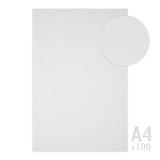 Hvidt ribbet papir 185g/m²