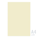 Lessebo papir 170g/m² - 20 ark