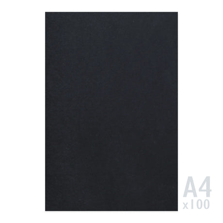 Sort papir 225g/m² - 100 A4 ark