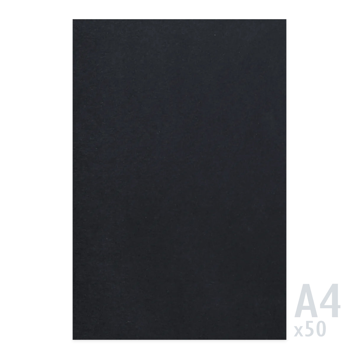 Sort papir 225g/m² - 50 A4 ark
