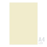 Lessebo papir 240g/m² - 20 ark