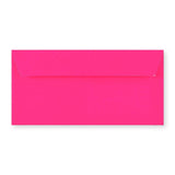 Neon-pink konvolut 110x220 mm (DL)