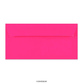 Neon-pink konvolut 110x220 mm (DL)