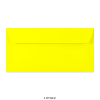 Neon-gul konvolut 110x220 mm (DL)